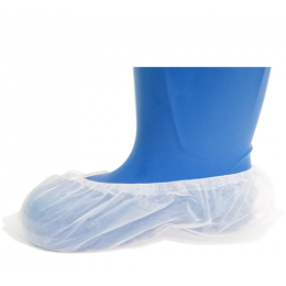 Бахіли білі з еластичною кромкою, класик 22267 12 мкм, Україна