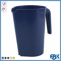 Глечик з міркою, 2 л, поліпропілен, FBK 80122 синій