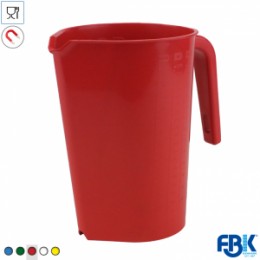 Глечик з міркою, 2 л, поліпропілен, FBK 80122 червоний