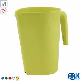 Глечик з міркою, 2 л, поліпропілен, FBK 80122 жовтий