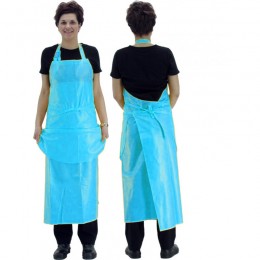 Фартух ПВХ МАТ ВР/L 120х90 мм блакитний