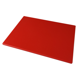 Дошка поліетиленова обробна Euroceppi 500х300х10 мм червона