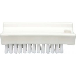 Щітка для миття рук FBK 15061 110х45 мм біла (жорсткий ворс)