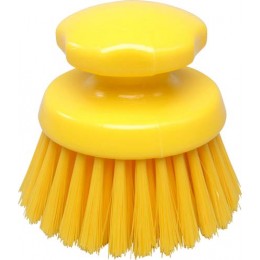 Щітка-скраб кругла FBK 54154 125 мм жовта