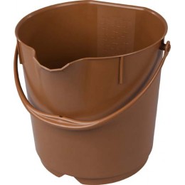 Відро харчове FBK 80102 коричневе 9л