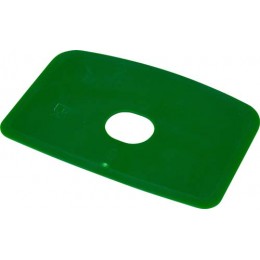 Скребок для тіста з отвором FBK 81910 зелений