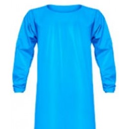 Поліуретановий Фартух REIKO aproLin ECO+  95х115 см. Блакитний